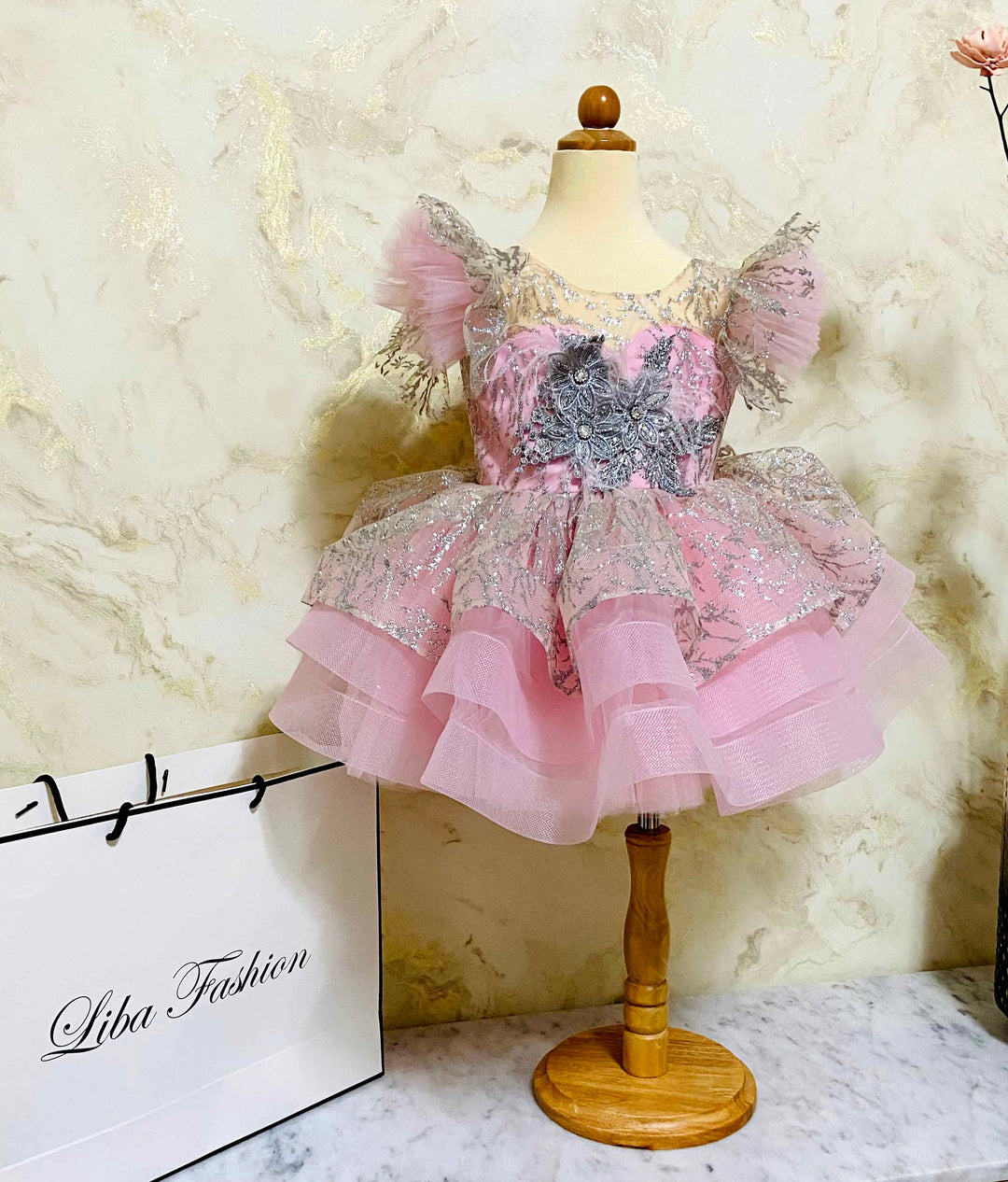 Inaaya Pink Beautiful Birthday Dress