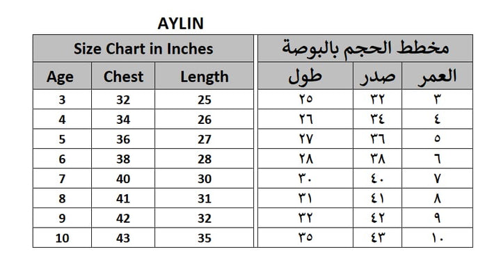 Aylin Blue Feather Print Dress for Girls