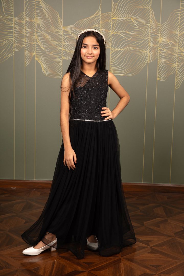 Party Wear Black Dress For Year Old Buy Lipsy Black Teen Bow