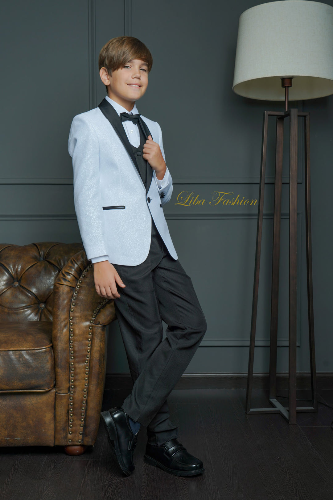 White tuxedo for boys wedding