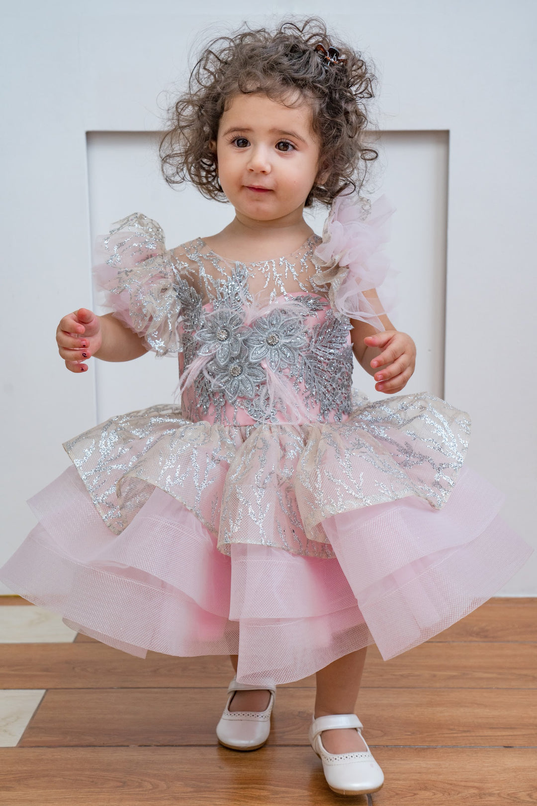 Inaaya Pink Beautiful Birthday Dress