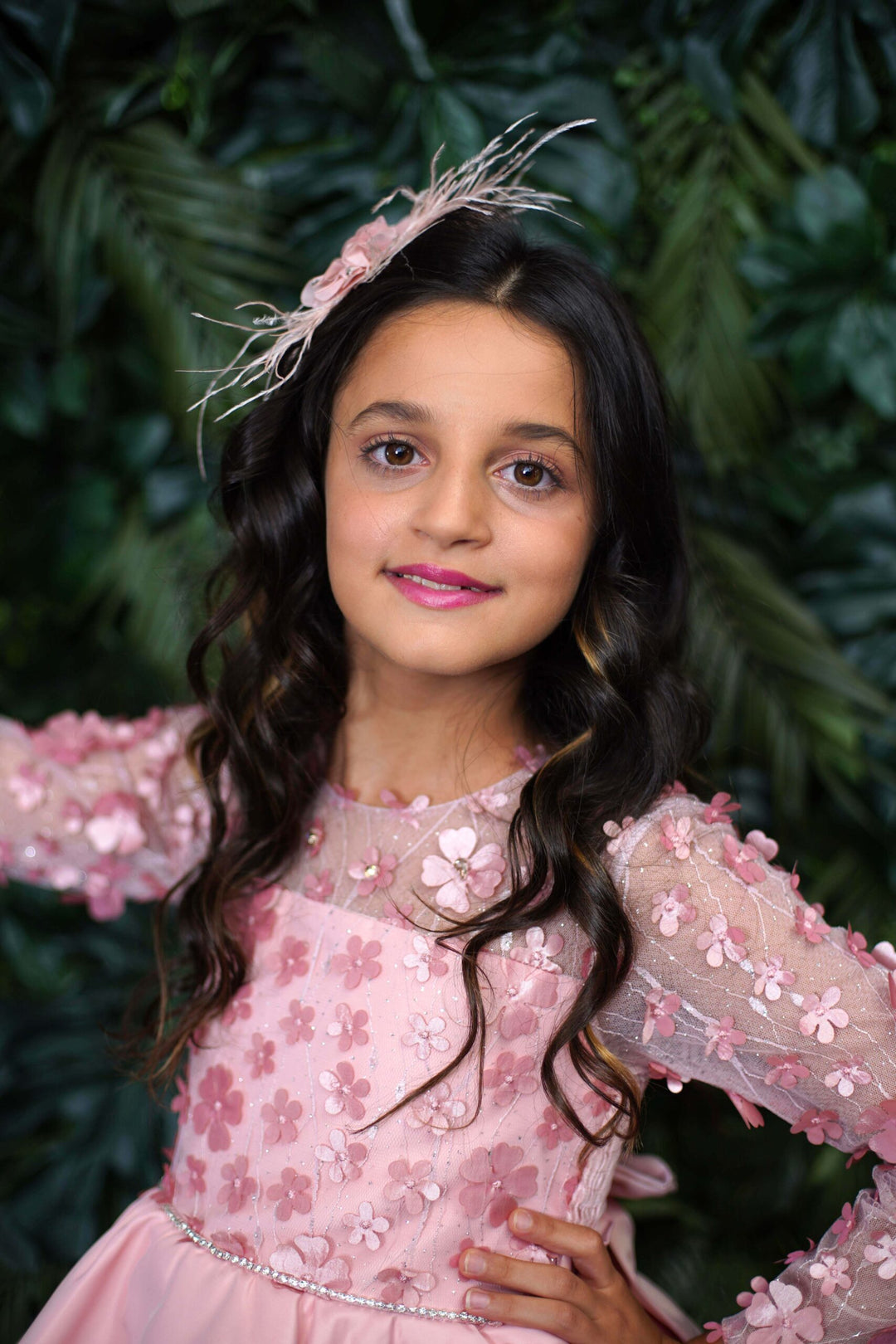 girl party dresses in dubai Luxury Off White Flower Girl Dresses Dubai Beading Sequined Princess J085 White / child-12