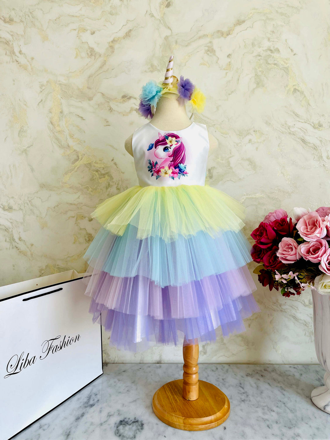 Unicorn Party Dress Unicorn Dress For Birthday Girl Girls Unicorn Party Dress Summer Kids Birthday Sparkly Unicorn Party Dress Unicorn Dress For Birthday Girl Girls Unicorn Party Dress Summer Kids Birthday Sparkly