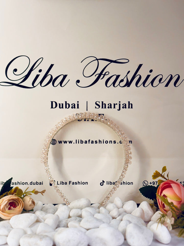 Crystal Dew Slim Band Pink Color