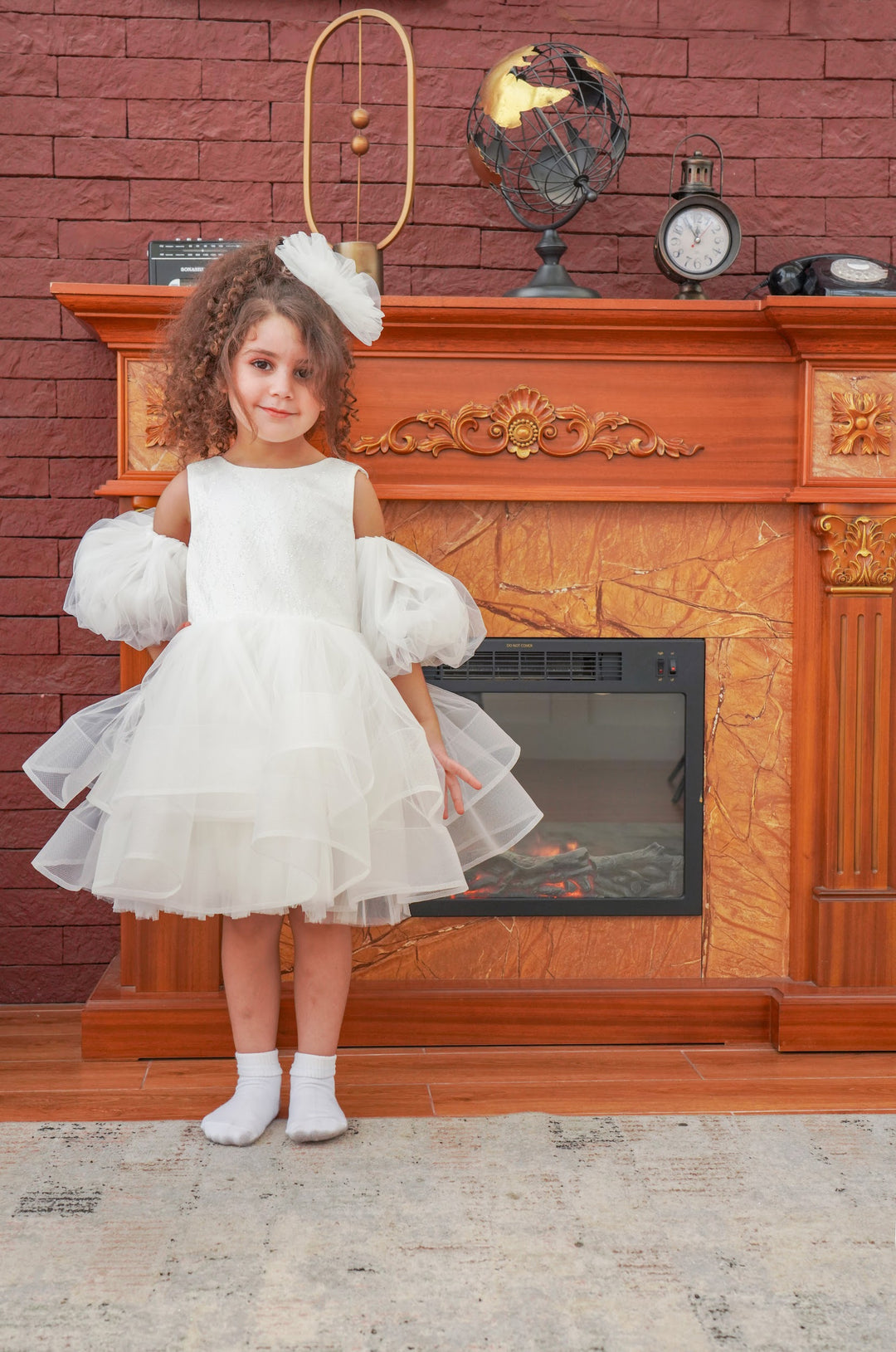 white first birthday dress Girls First Birthday Outfits Baby Beau and Belle