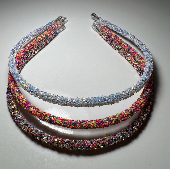 Multicolor Sparkly crystals Handmade Hairband