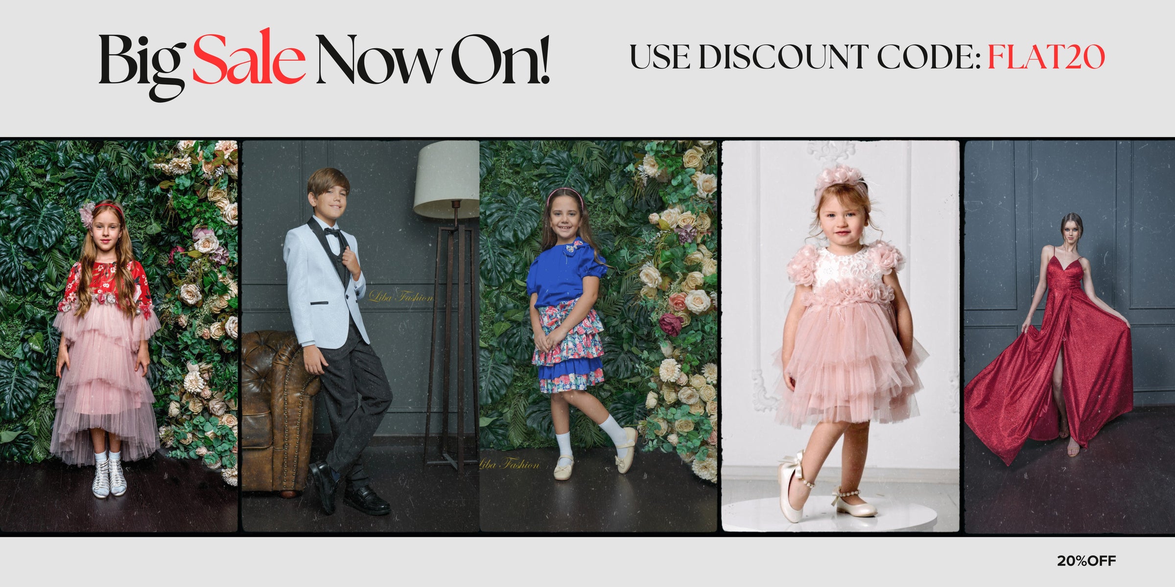 Shop Liba Fashions Party Wear for Girls, Boys, and Women Dubai