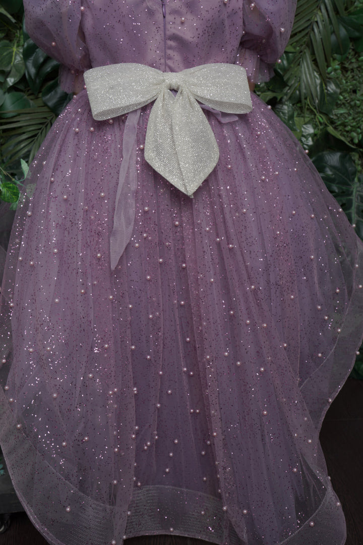 Ellie Beautiful Lilac Birthday Party Dress for Girls